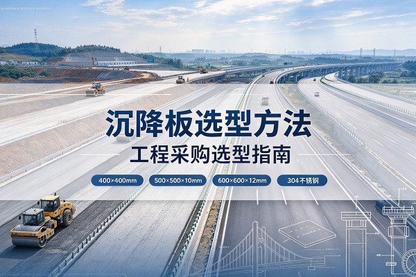 牙克石沉降板选择方法