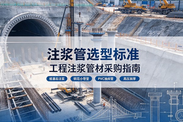 牙克石注浆管选型标准